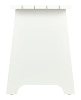 Kya Wooden Entryway Bench with Storage Rack, White T5K5 - product image 3