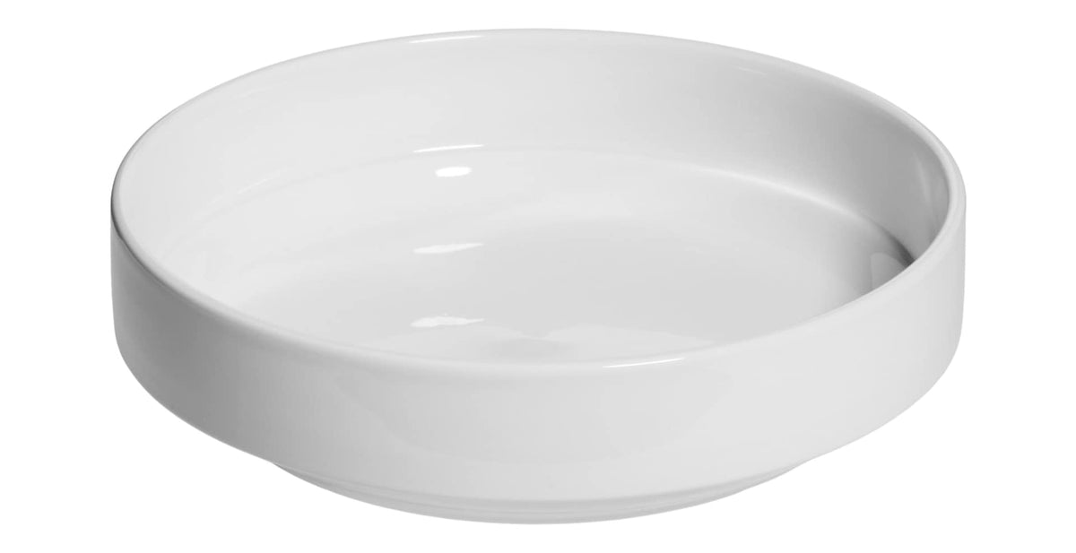 Modern Edge Porcelain Dinner Bowl, 7.8-in, White I3A5 - product image 1