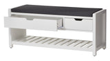 Overbrook Entryway Bench, White M6I8 - product image 1