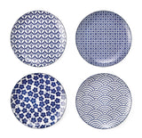 Patterned Porcelain Side Plates Serveware Set, 4-pk B4B8 - product image 1