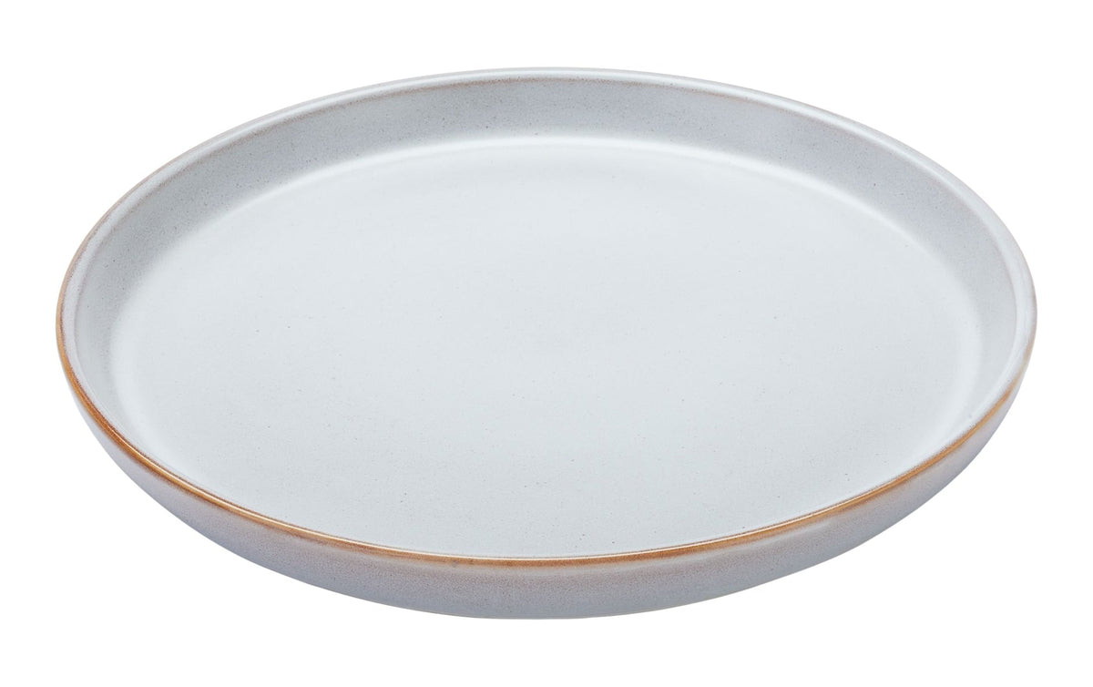 Reactive Glaze Side Plate, 1-pc, White N7N2 - product image 1