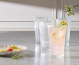 Ribbed High Ball Glass Set, Lead-free, 4-pc R2H4 - product image 6
