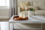 Round Wood Serving Tray with Cut-Out Handles, 16-in A3D3 - product image 4