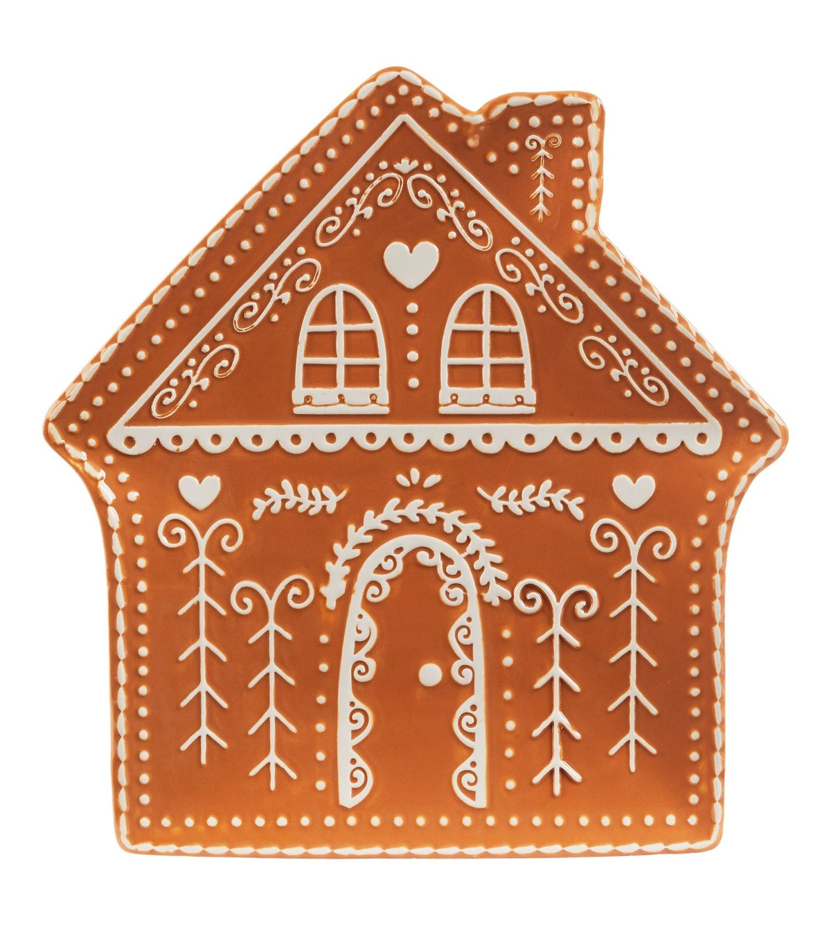 Santa's Workshop Collection Gingerbread Serving Platter X5Q5 - product image 1