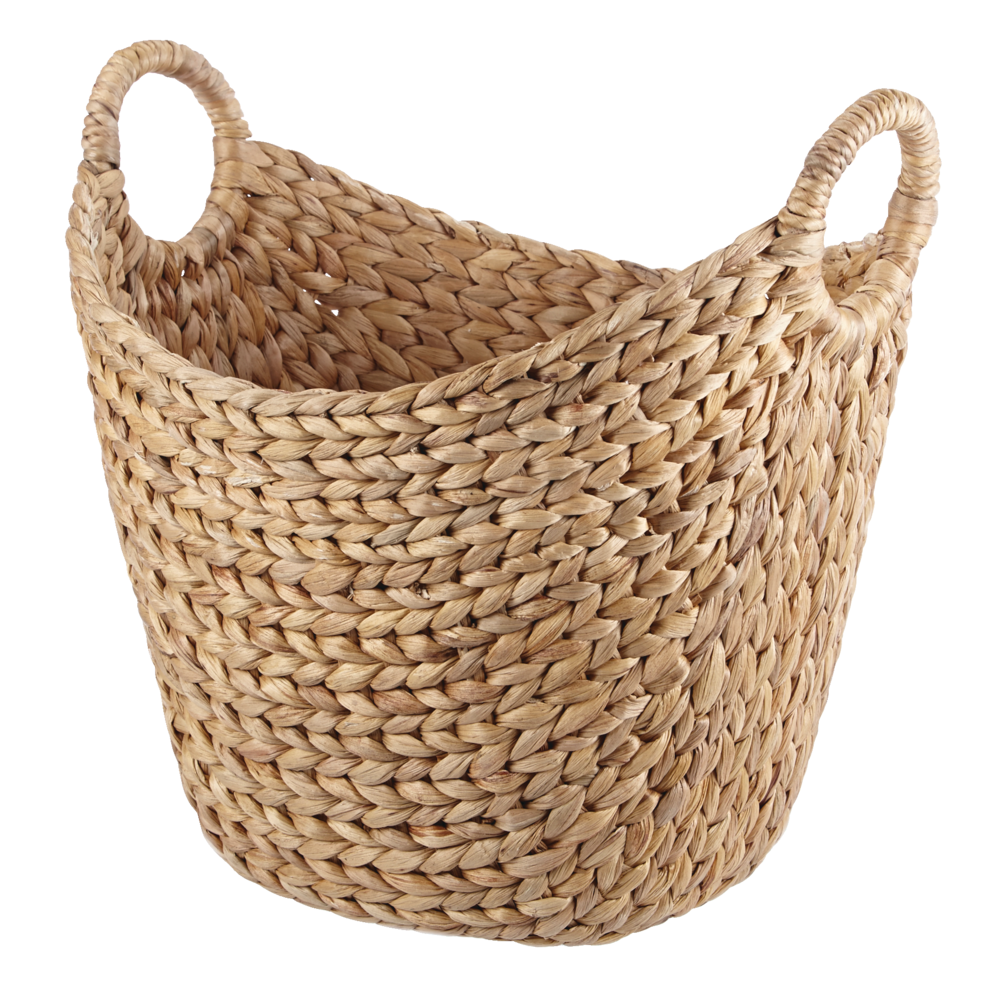 Tess Curved Hand Woven Storage Basket, 16 x 12 x 15-in K9O5 - product image 1