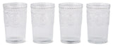 Vintage Embossed Glass Tumbler Set, 4-pk X6M7 - product image 2