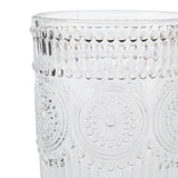 Vintage Embossed Glass Tumbler Set, 4-pk X6M7 - product image 3