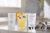 Vintage Embossed Glass Tumbler Set, 4-pk X6M7 - product image 4