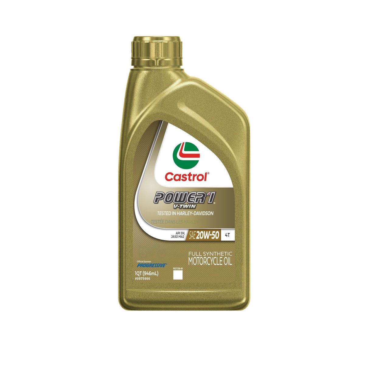 Power 1 Motorcycle Oil 4T 10W40, 946mL A0L7 - product image 1