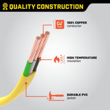 20A, 125V L5-30R Flat Design Generator Extension Cord, 25-ft G7Z5 - product image 5
