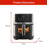 Air Fryer with LED Touchscreen Display, 7-qt S5Q6 - product image 2