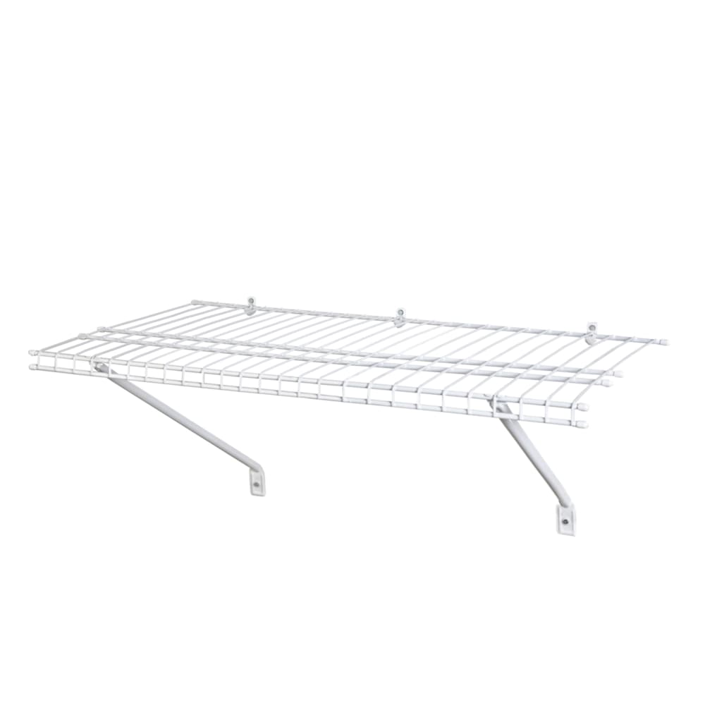 Linen Wall Shelf Kit/Wire Closet Shelving, Assorted Sizes V4T2 - product image 1