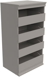 Modular Stackable 4-Drawer Closet Storage Unit, Taupe V2V7 - product image 1