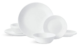 Winter Dinnerware Set, Serves 4, 12-pc, Frost White D9W1 - product image 1