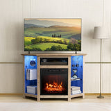 Fireplace TV Stand with Led Lights and 18" P2S4 - product image 3