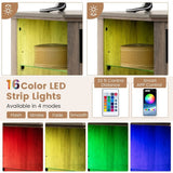 Fireplace TV Stand with Led Lights and 18" P2S4 - product image 7