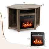 Fireplace TV Stand with Led Lights and 18" P2S4 - product image 8