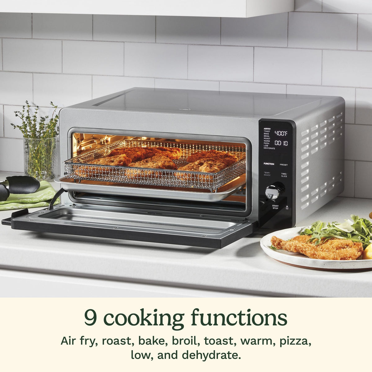 1800W Large Flip Up Air Fry Toaster Oven B2K9 - product image 5
