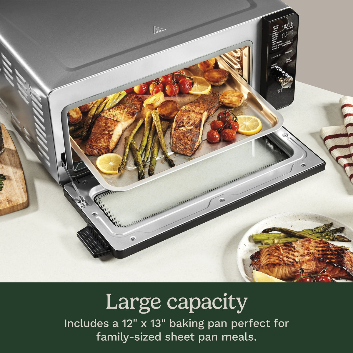1800W Large Flip Up Air Fry Toaster Oven B2K9 - product image 6
