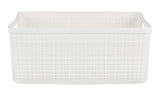 Medium Jute Weave Nesting Storage Basket, White B5R2 - product image 1