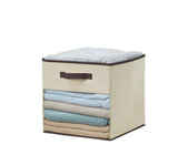 Collapsible Transparent Front Cube, 11-in, 6-pk, Beige T9Y3 - product image 1