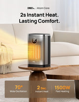 Home 1500W Portable Indoor PTC Ceramic Space Heater E0U6 - product image 8