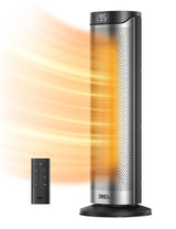 Home 1500W PTC Convection Oscillating Ceramic Electric Tower Heater, 23-in N5T1 - product image 7
