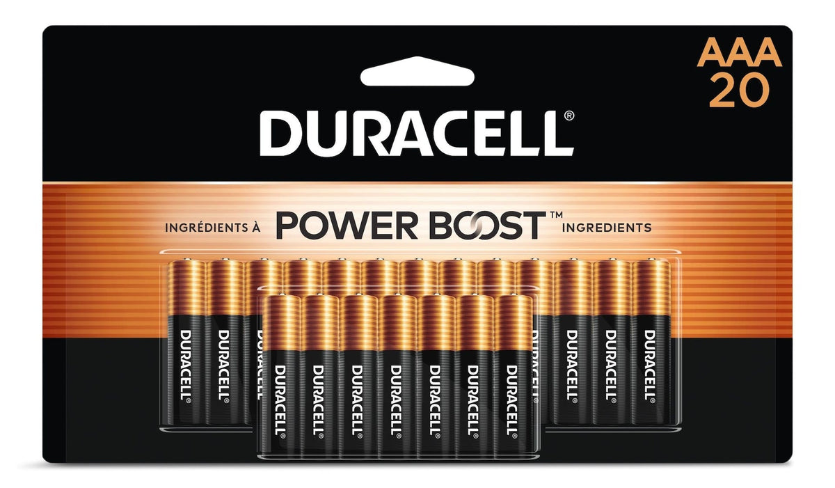 Coppertop AAA Batteries, Alkaline, 20-pk D1U4 - product image 1