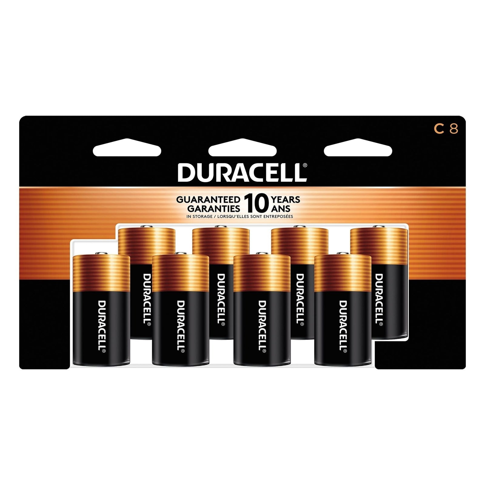 Coppertop C Alkaline Batteries, All Purpose, 8-pk Q2J2 - product image 1