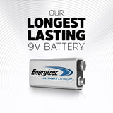 2-pk 9V / 9 Volt Lithium Batteries, EZ Turn Lock, PowerSeal U2H4 - product image 4