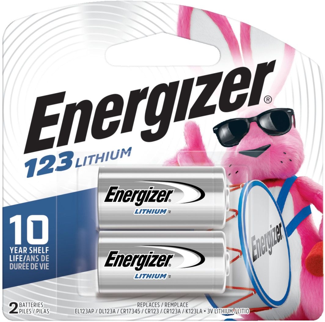 2-pk CR123 3V / 3 Volt Lithium Photo Batteries N2A3 - product image 1