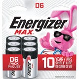 Alkaline D Battery, 6-Pack C5N1 - product image 1
