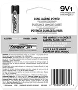Max 1-pk 9V / 9 Volt Alkaline Battery, Long Lasting, All Purpose V7M7 - product image 3