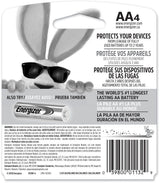 Max 4-pk AA Alkaline Batteries, Long Lasting, All Purpose X8H3 - product image 2