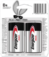 Max 4-pk D Alkaline Batteries, Long Lasting, All Purpose A2X2 - product image 3