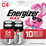 Max4-pk C Alkaline Batteries, Long Lasting, All Purpose P8L6 - product image 3