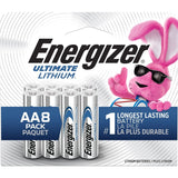 Ultimate AA Lithium Batteries, Long Lasting, All Purpose, 8-pk B5K4 - product image 1