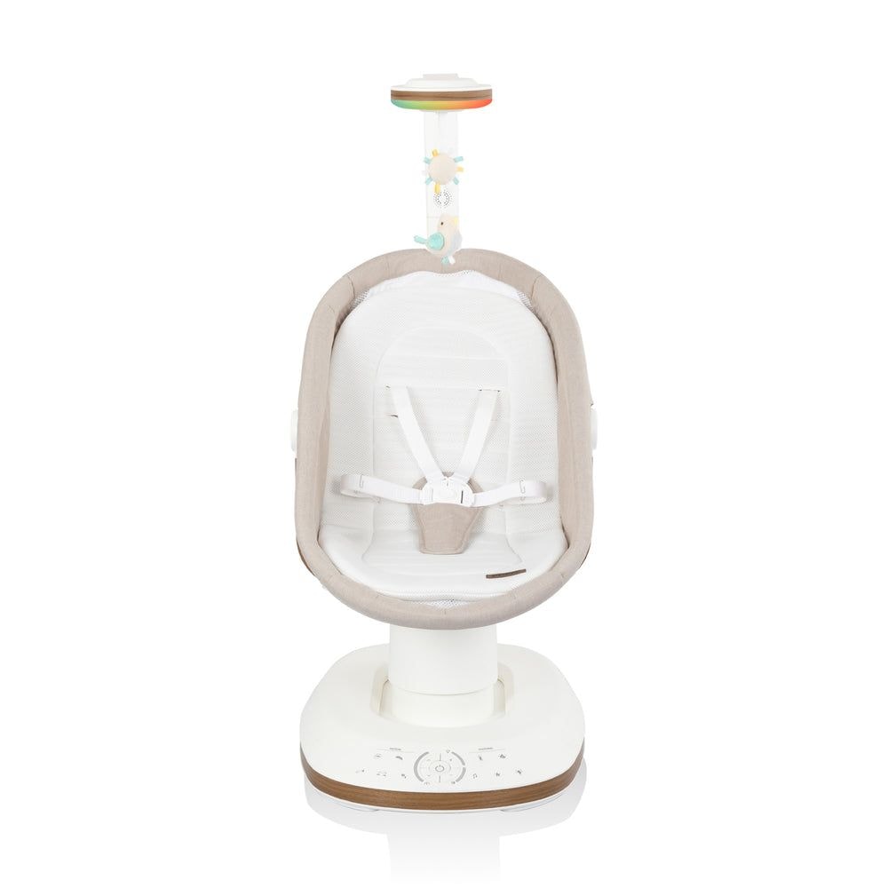 Elara 2-in-1 Smart Motion Swing and Soothing Nest, Beige B7D9 - product image 1