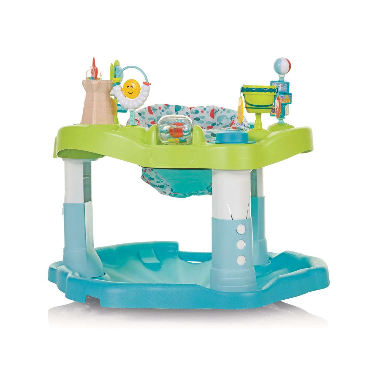 ExerSaucer Mega Seaside Splash Activity Center, Blue A4W3 - product image 1