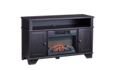 Hamilton Electric Fireplace TV Stand, 44.5-in, 1500W, Brown Cappucino N9S2 - product image 3
