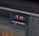 Hamilton Electric Fireplace TV Stand, 44.5-in, 1500W, Brown Cappucino N9S2 - product image 4