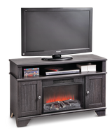 Hamilton Electric Fireplace TV Stand, 44.5-in, 1500W, Brown Cappucino N9S2 - product image 7