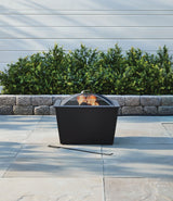 Lyall Square Outdoor Wood Firepit, 20-in, Black O6G2 - product image 6
