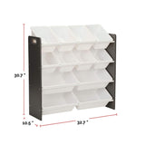 Stain & Rust Resistant Sturdy 12-Bin Organizer, Grey F8R1 - product image 6