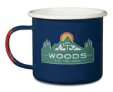 Enamel Camping Mugs, Assorted Designs G1A9 - product image 1
