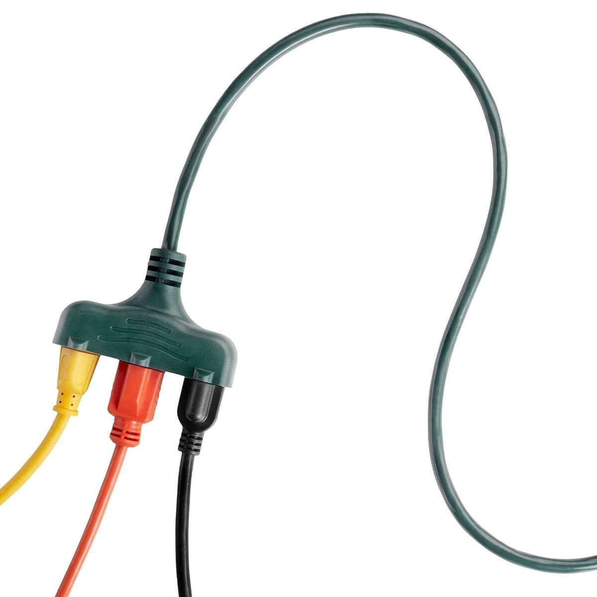Electric 50-ft 14/3 Outdoor Power Cord with Wireless Remote & 3 Grounded Outlets, Green F5A3 - product image 4