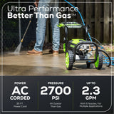 2700PSI 1.2GPM Electric Pressure Washer U1S1 - product image 7