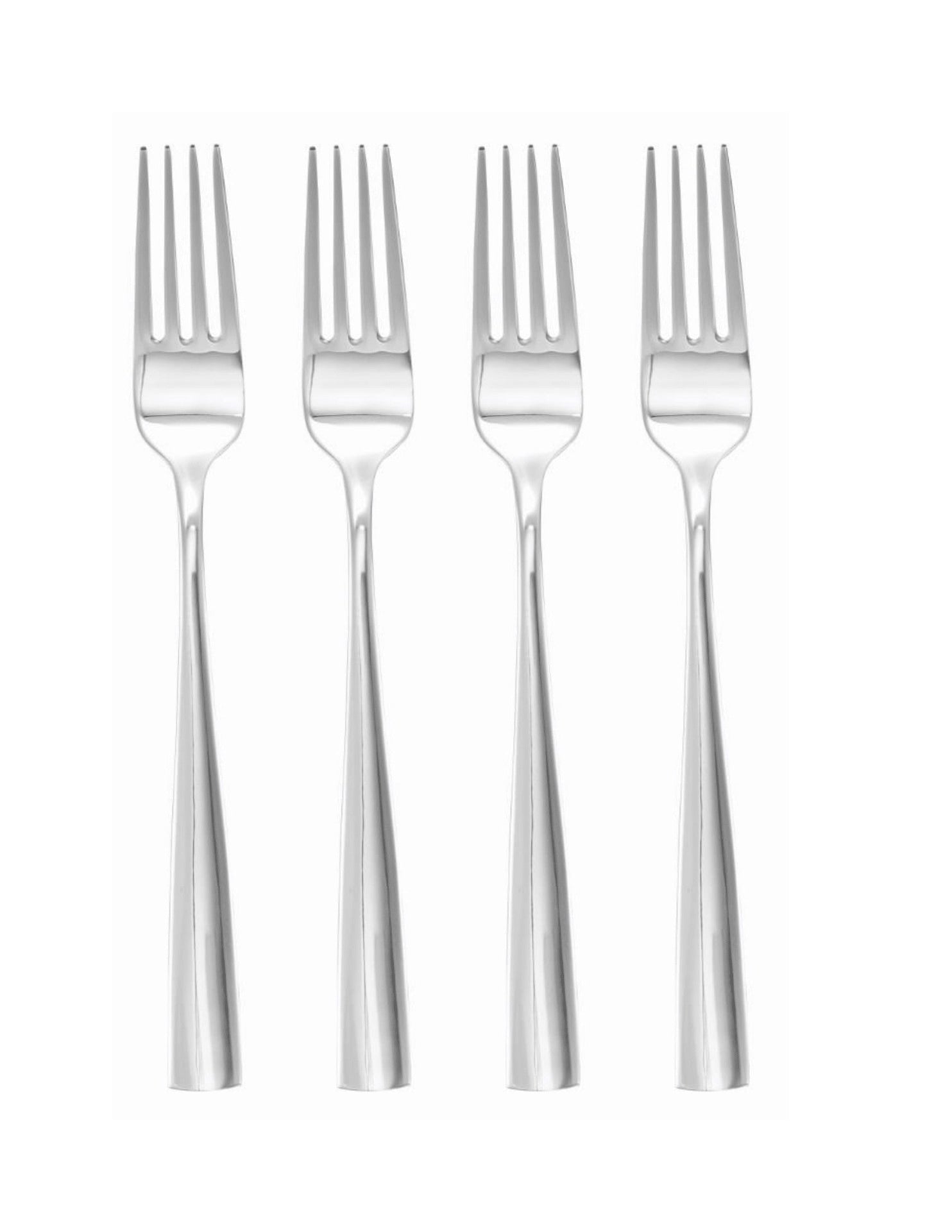 Champagne Salad Fork Set, Dishwasher Safe, 4-pc M9V7 - product image 1