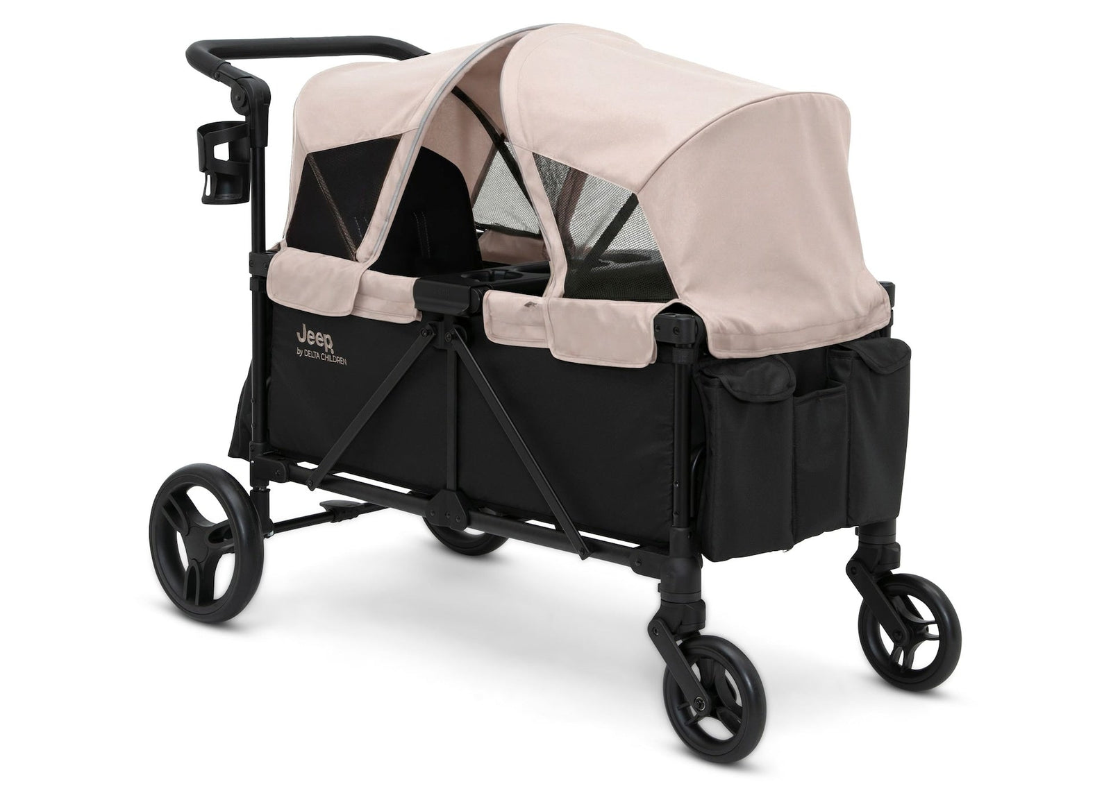 Evolve Stroller Wagon by Delta Children, Black/Tan A2G4 - product image 1