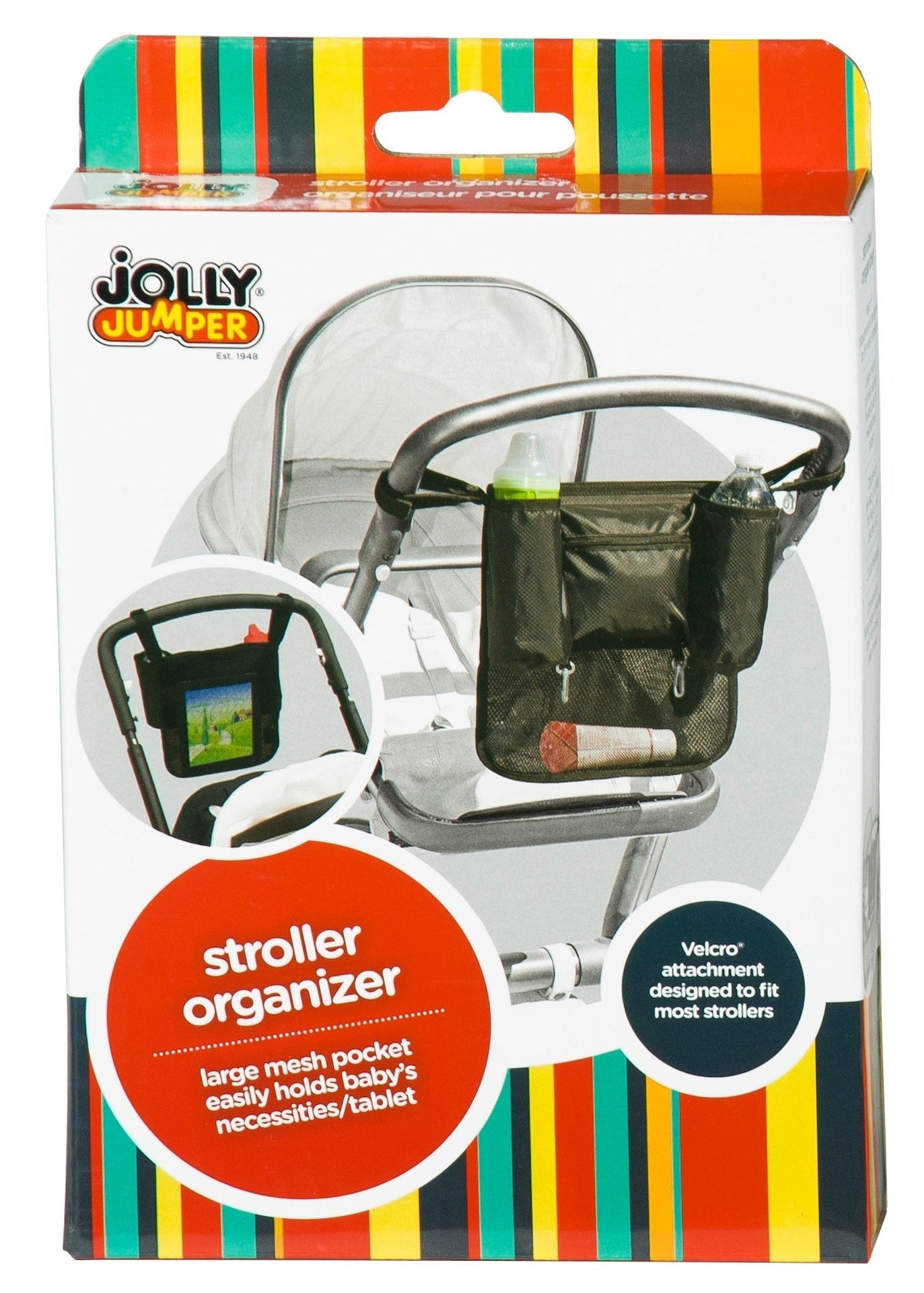 Large Stroller Bag Organizer, Black F4V9 - product image 1
